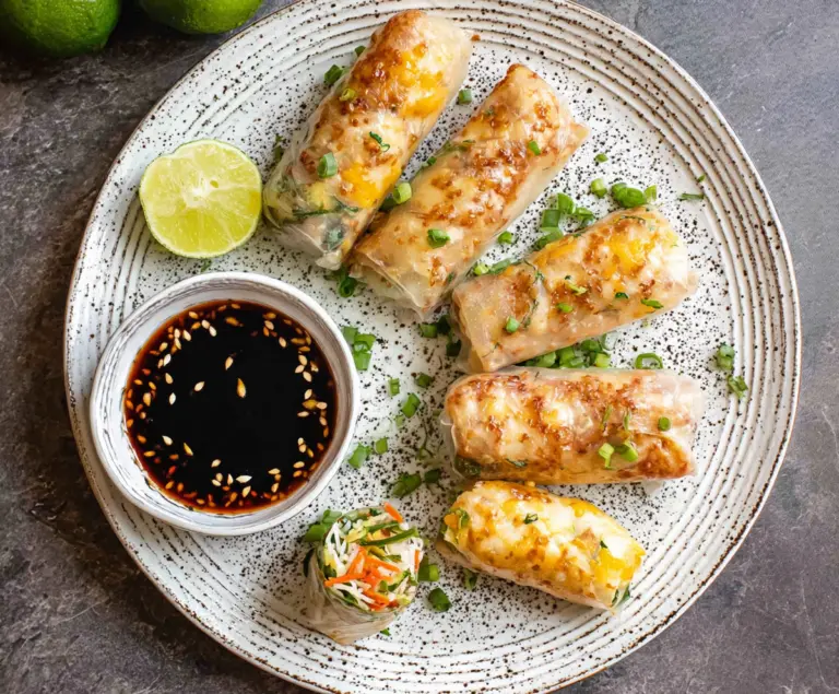 Air Fryer Rice Paper Rolls