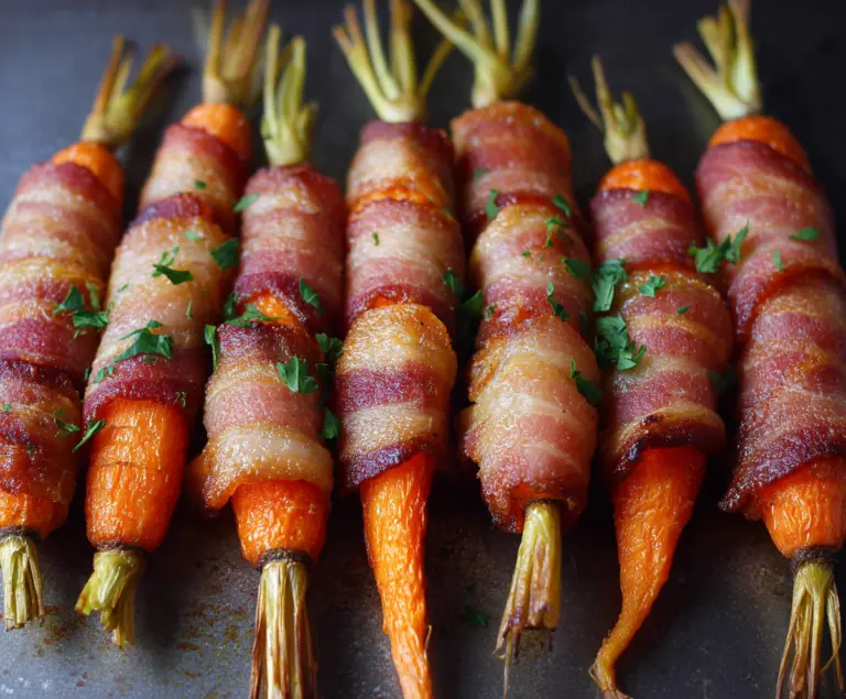 Bacon Wrapped Carrots
