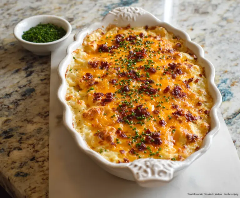 Cheesy Ranch Potato Casserole