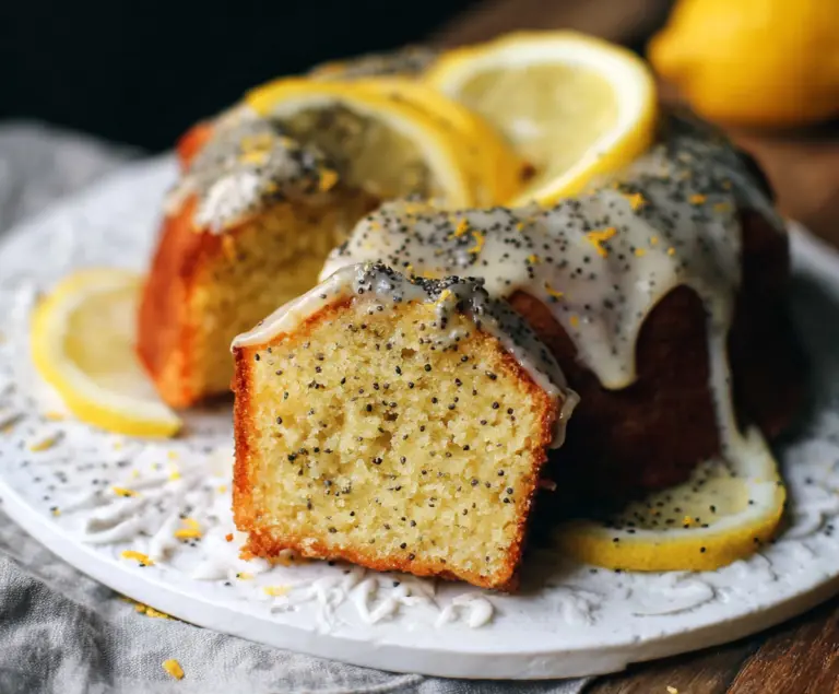 Lemon Poppy Seed Cake