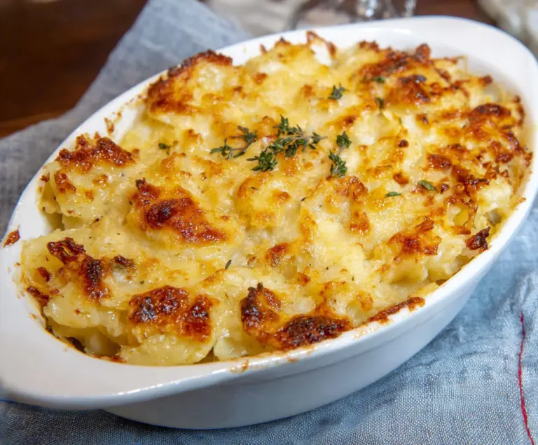 Potatoes Romanoff With Cheese