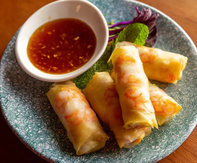 Shrimp Pork Spring Rolls