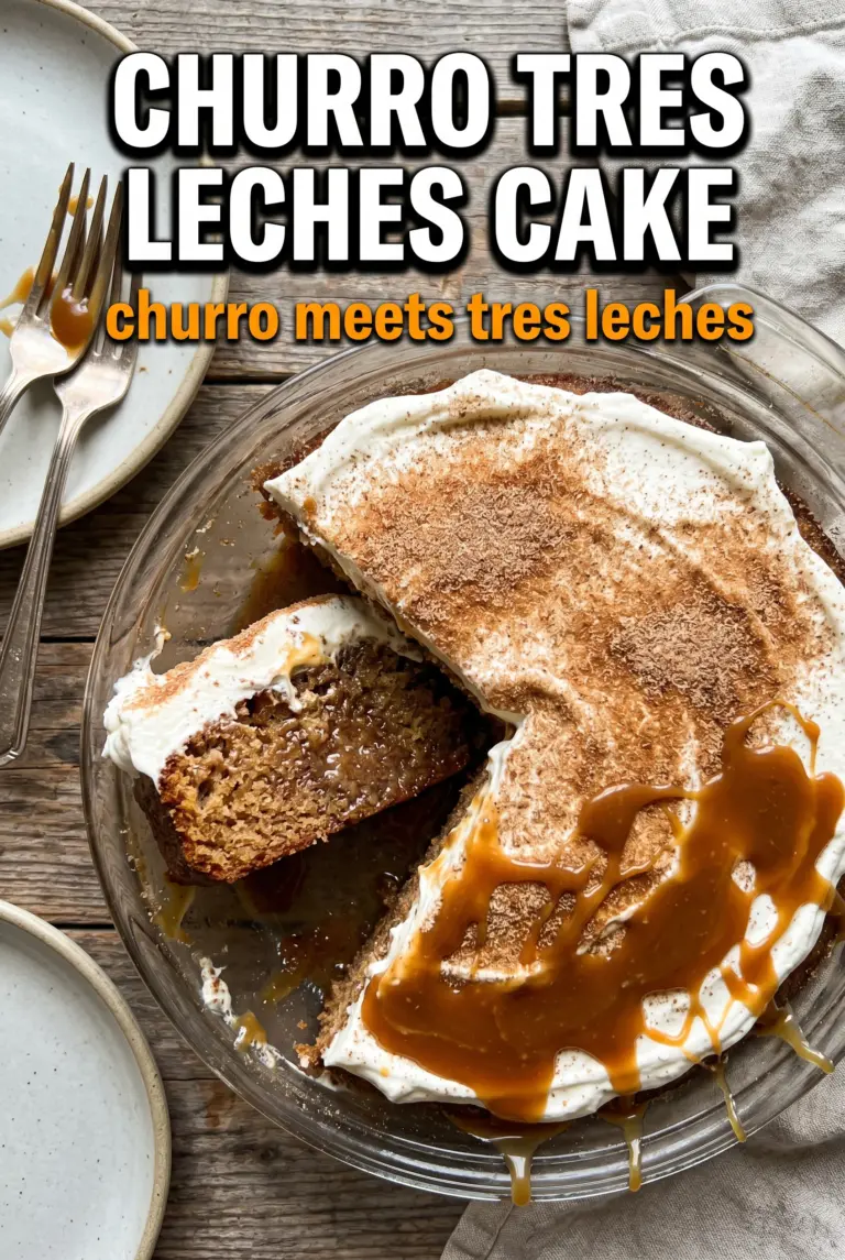 Churro Tres Leches Cake