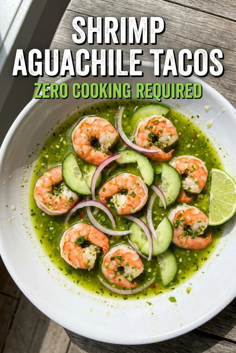 Shrimp Aguachile Tacos