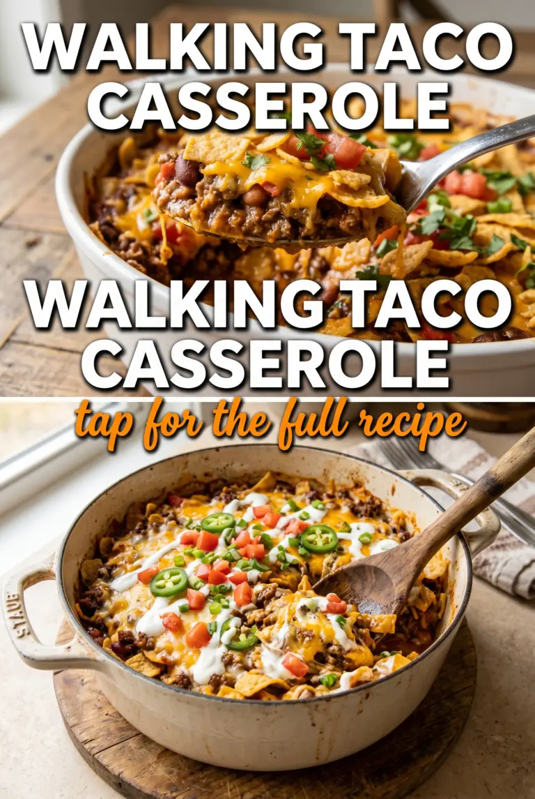 Walking Taco Casserole