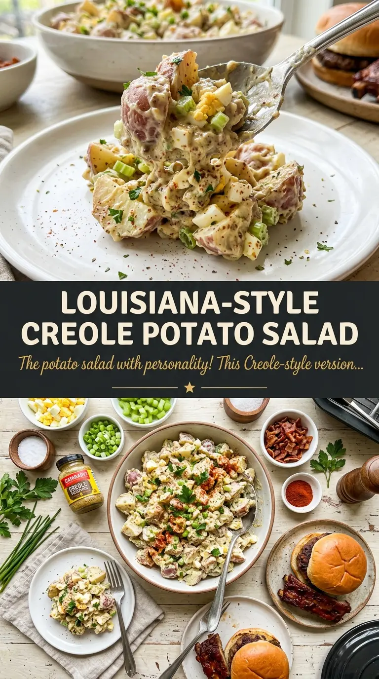 Creole Potato Salad spicy creamy
