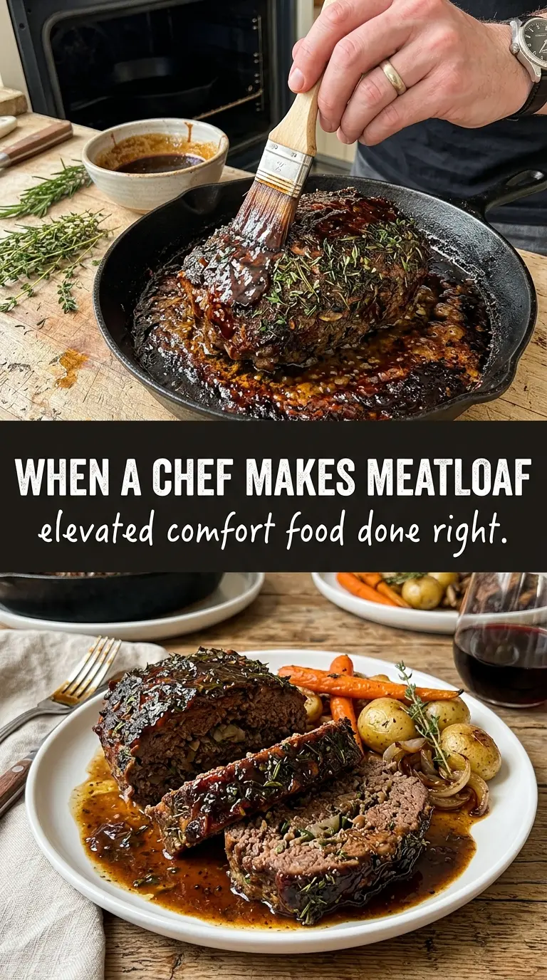 Gordon Ramsay meatloaf lacquered juicy