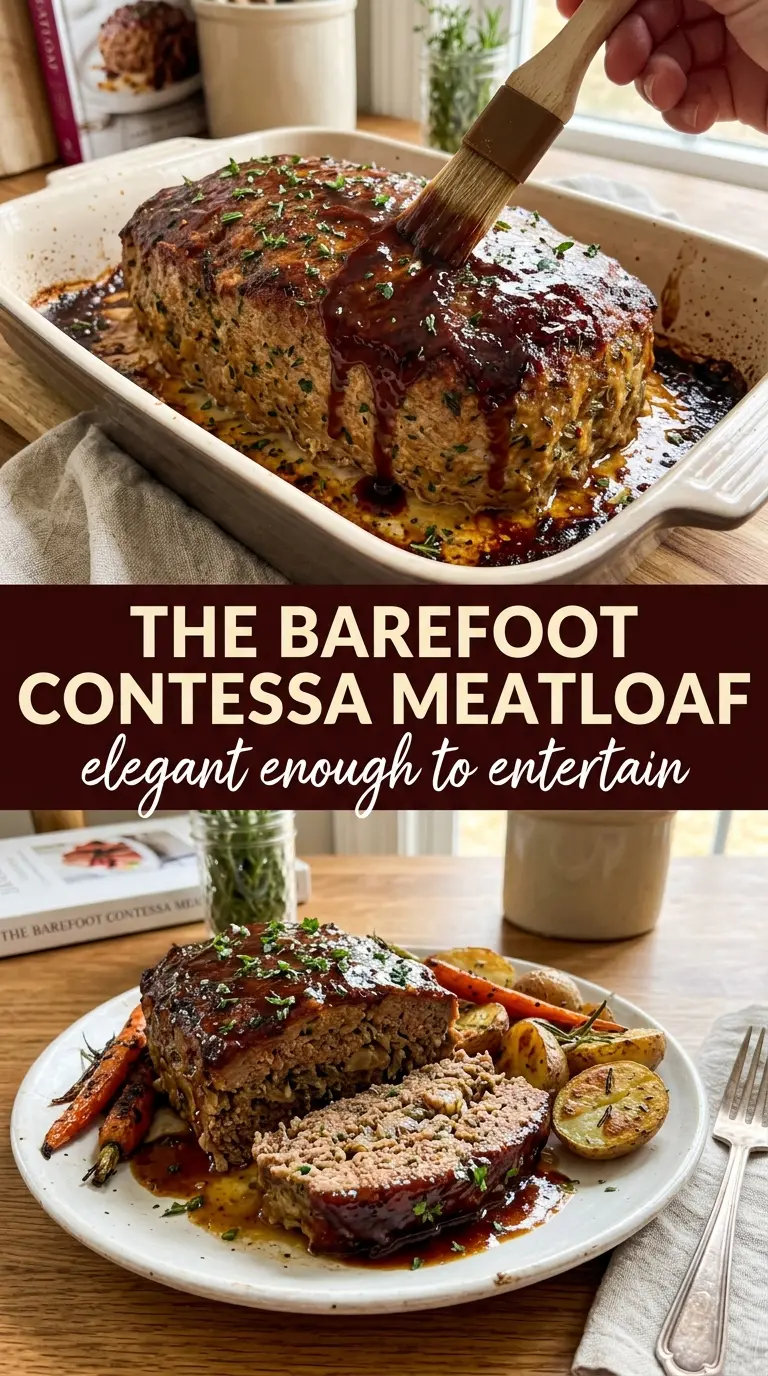 Ina Garten meatloaf caramelized glazed