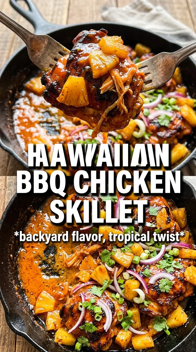 Hawaiian BBQ Chicken pineapple glaze grilled