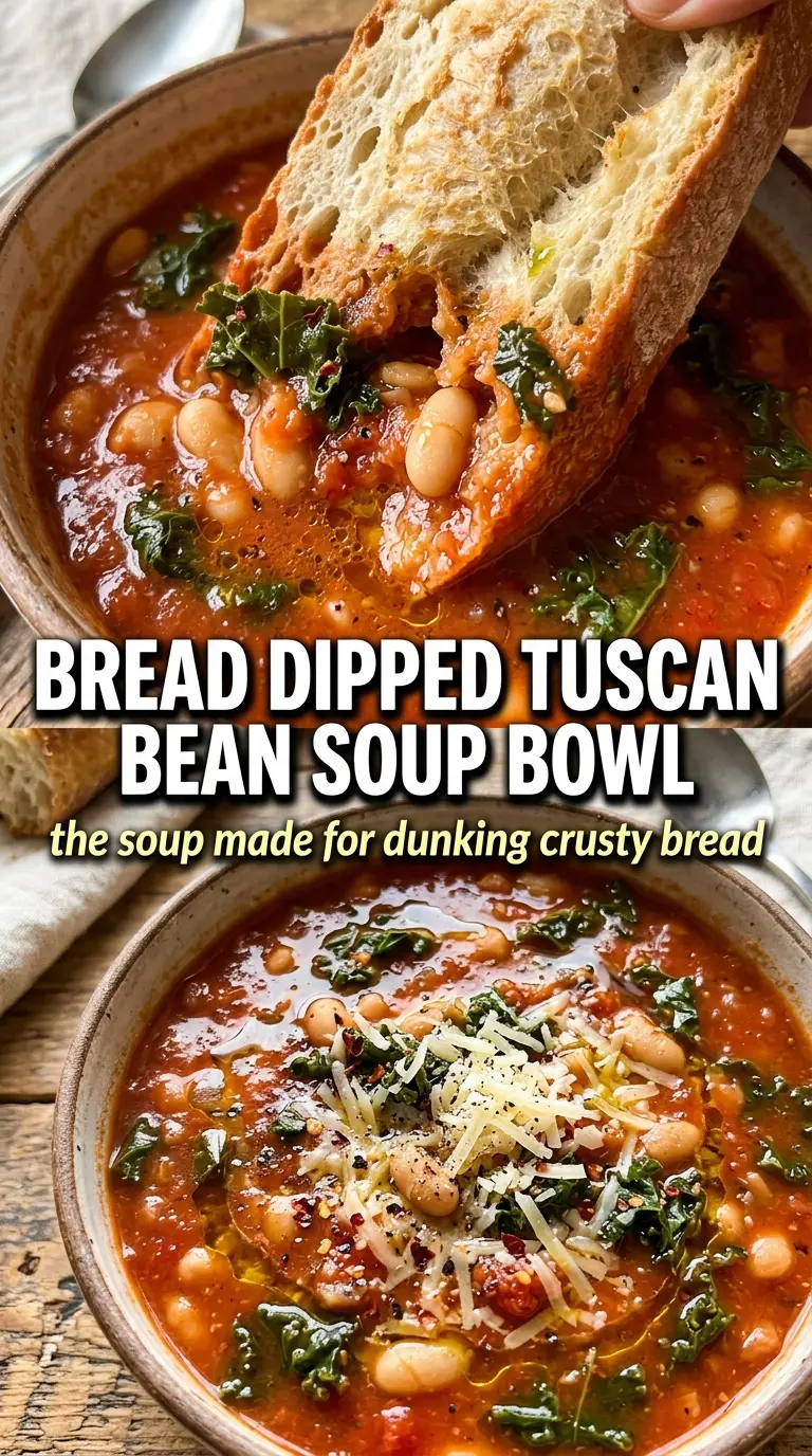 Tuscan White Bean Soup hearty rosemary broth